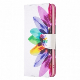 Folio-fodral Oppo Find X5 Akvarell Blomma