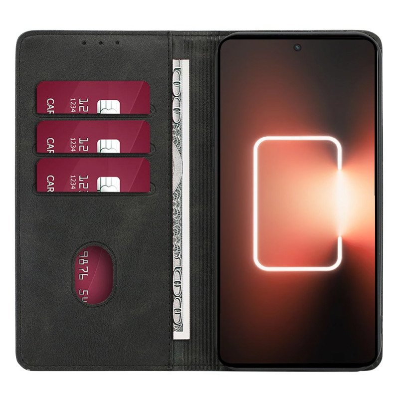 Folio-fodral Realme 12 Plus 5g Telefonfodral Klassisk Lädereffekt