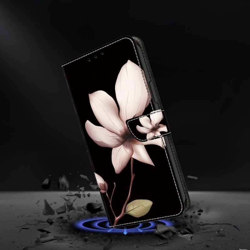 Fodral Honor X9b / Magic 6 Lite Rosa Blomma