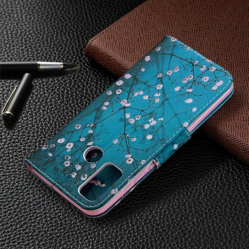 Fodral Huawei P Smart 2020 Blommande Träd