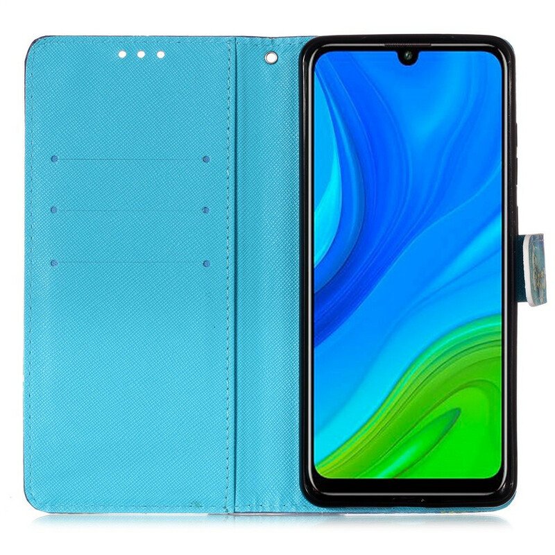 Fodral Huawei P Smart 2020 Med Kedjar Miss Owl Med Rem