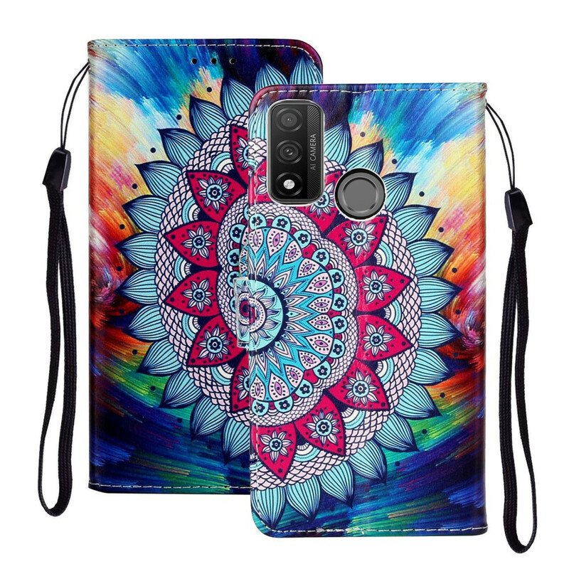 Fodral Huawei P Smart 2020 Ultra Färgglad Mandala