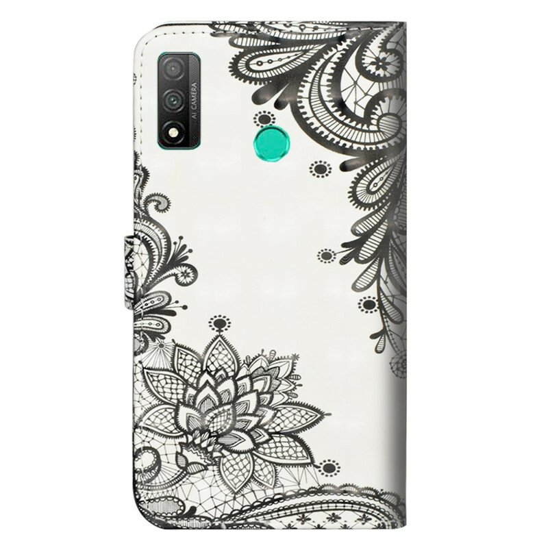 Folio-fodral Huawei P Smart 2020 Chic Spets