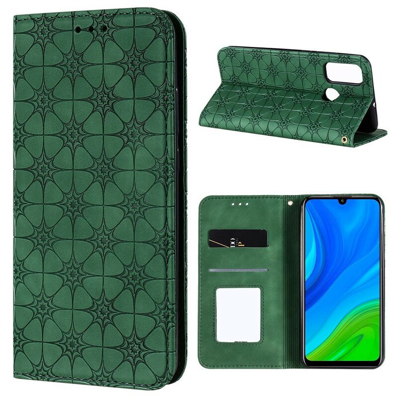 Folio-fodral Huawei P Smart 2020 Läderfodral Stjärntryck