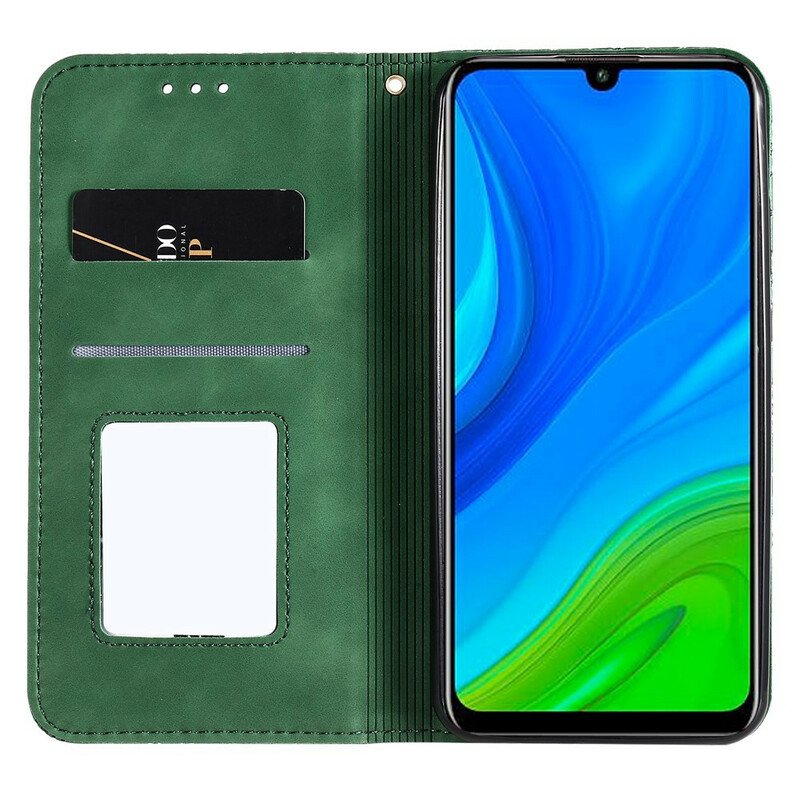 Folio-fodral Huawei P Smart 2020 Läderfodral Stjärntryck