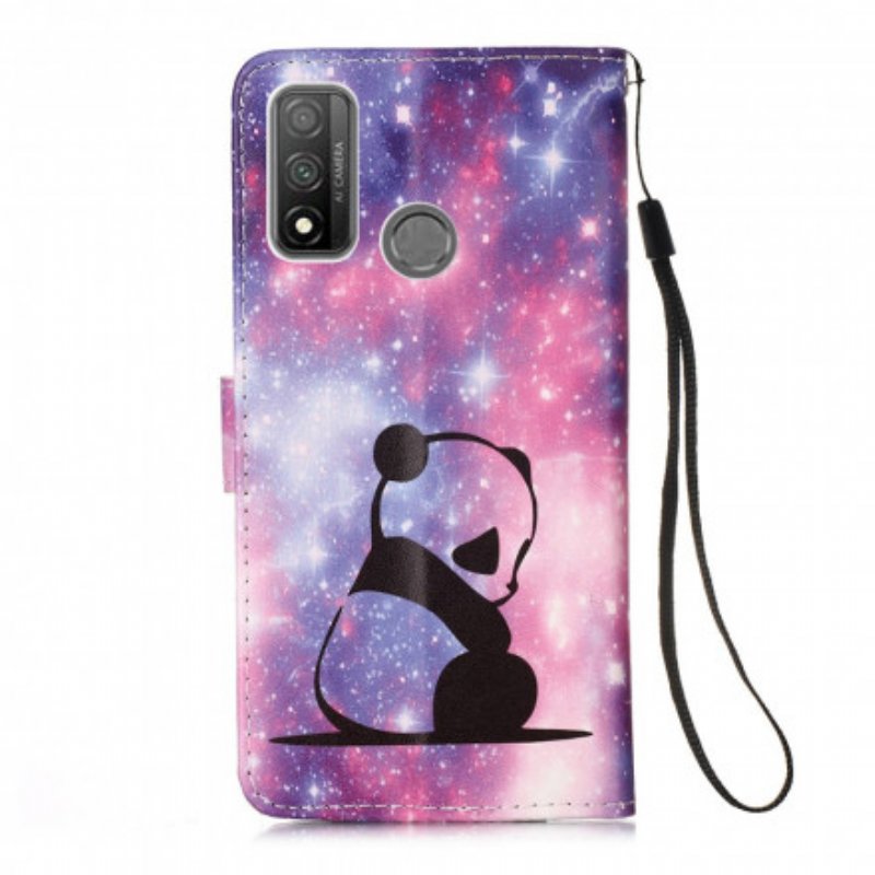 Folio-fodral Huawei P Smart 2020 Med Kedjar Lanyard Panda Musings