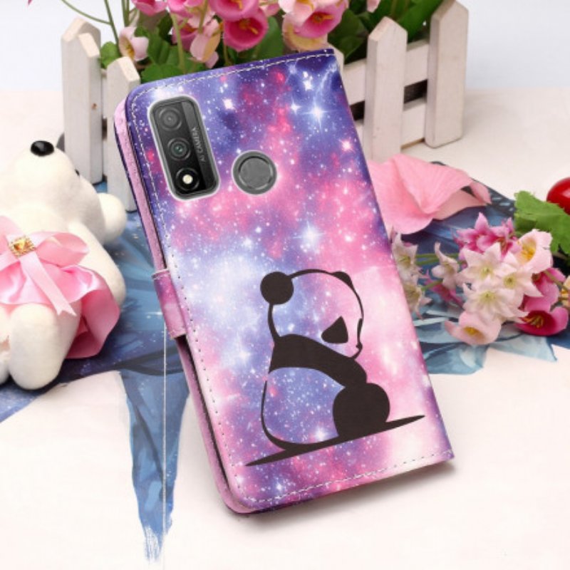 Folio-fodral Huawei P Smart 2020 Med Kedjar Lanyard Panda Musings