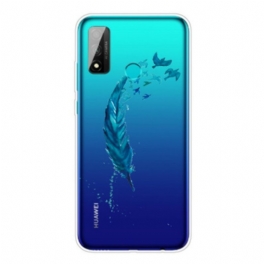 Mobilskal Huawei P Smart 2020 Vacker Fjäder