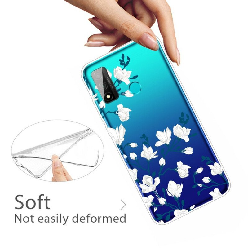 Skal Huawei P Smart 2020 Vita Blommor