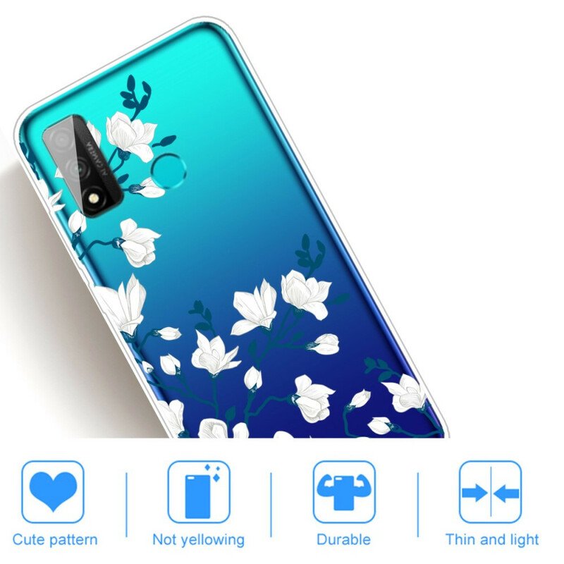 Skal Huawei P Smart 2020 Vita Blommor