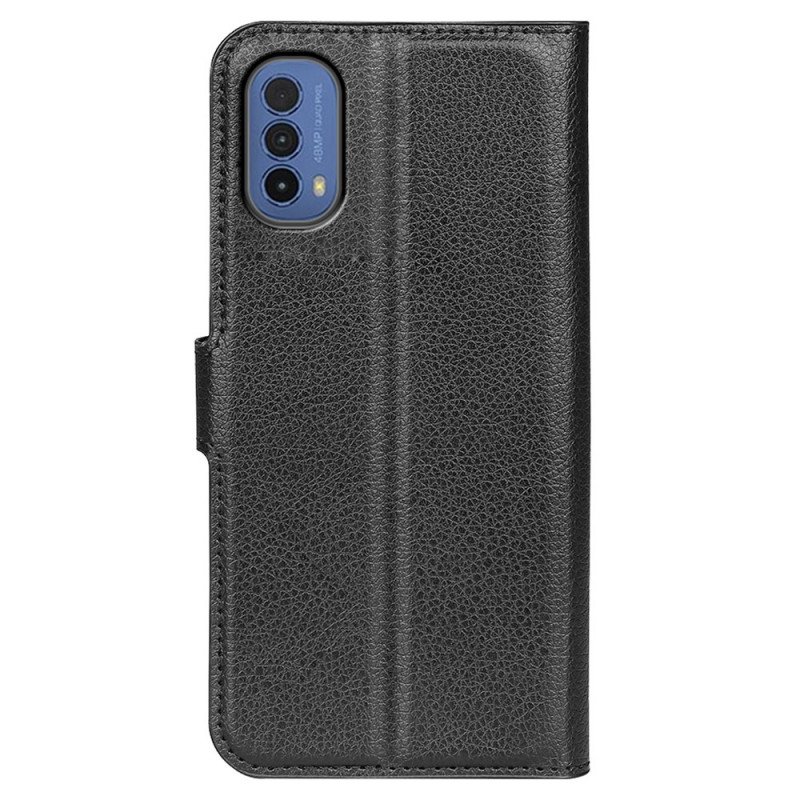 Folio-fodral Moto E40 / E30 / E20 Klassisk