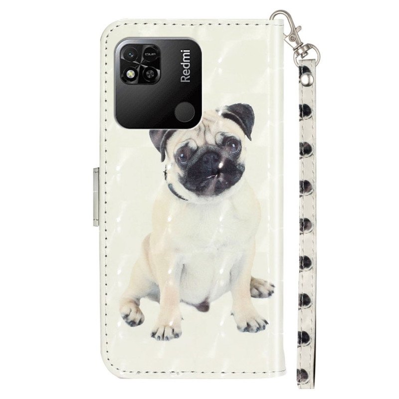 Fodral Xiaomi Redmi 10A Med Kedjar Thong Hund