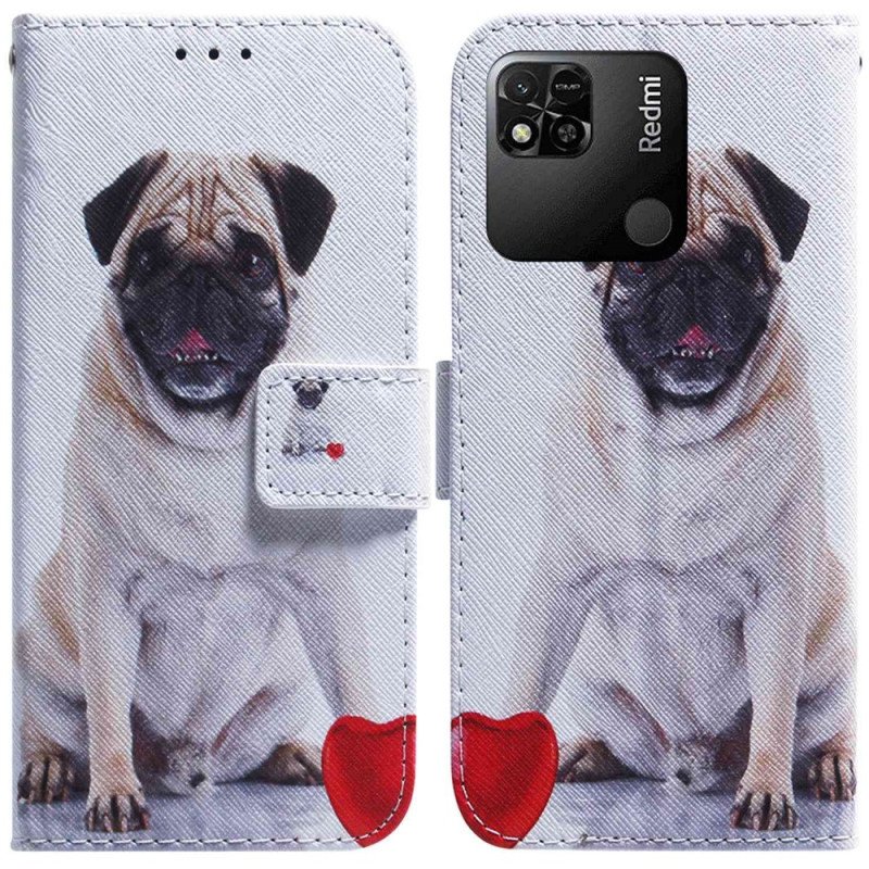 Fodral Xiaomi Redmi 10A Mops Hund