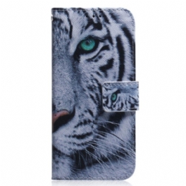 Fodral Xiaomi Redmi 10A Vit Tiger