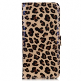 Folio-fodral Xiaomi Redmi 10A Leopardhudeffekt