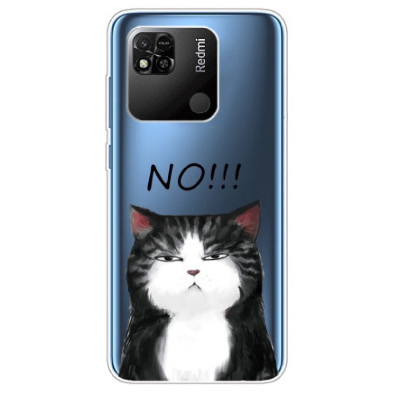 Skal Xiaomi Redmi 10A Transparent Katt Nr