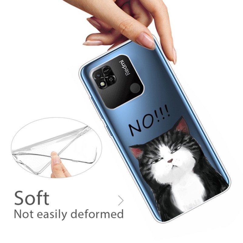 Skal Xiaomi Redmi 10A Transparent Katt Nr