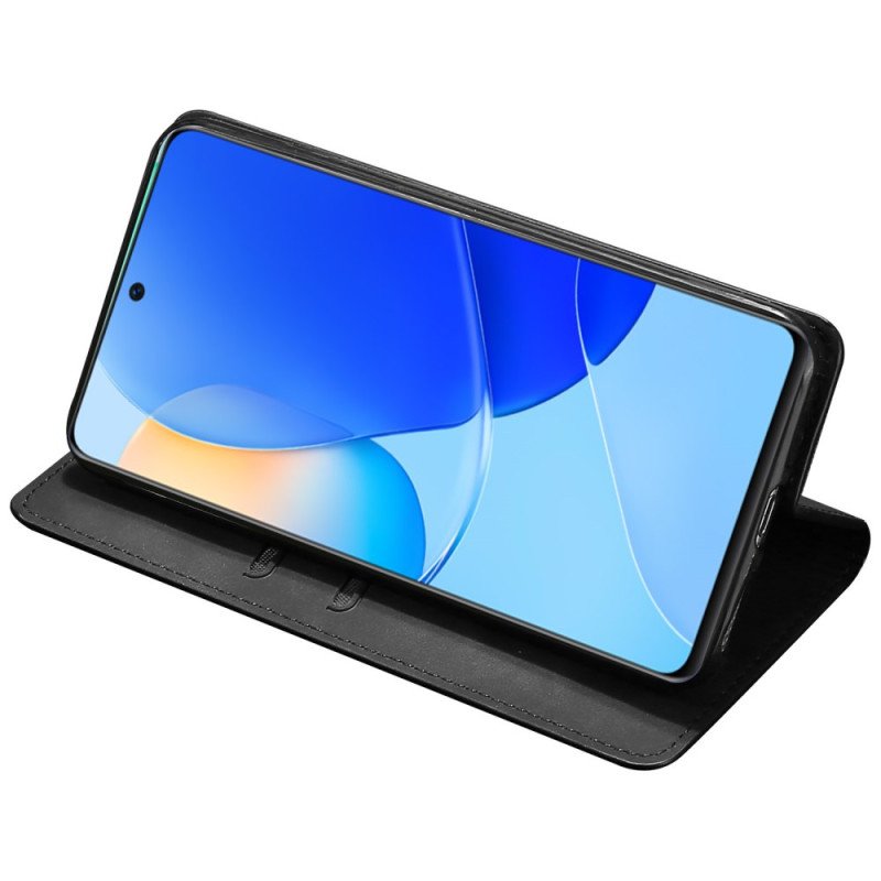 Folio-fodral Huawei Nova 12i 4g Mockaeffekt