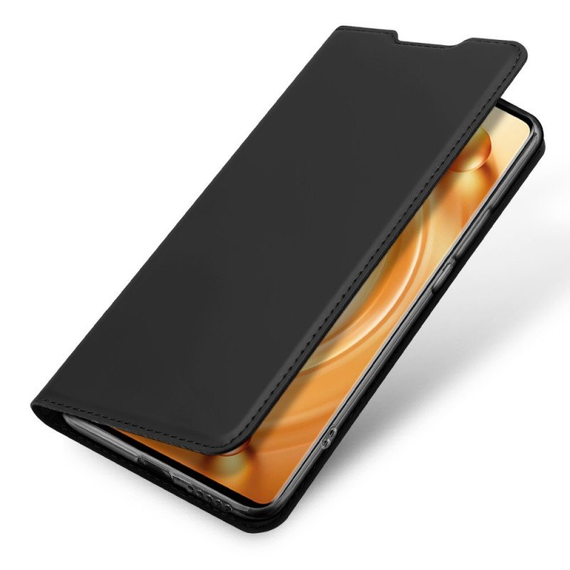 Folio-fodral Vivo X80 Pro Läderfodral Skin-pro Series Dux Ducis