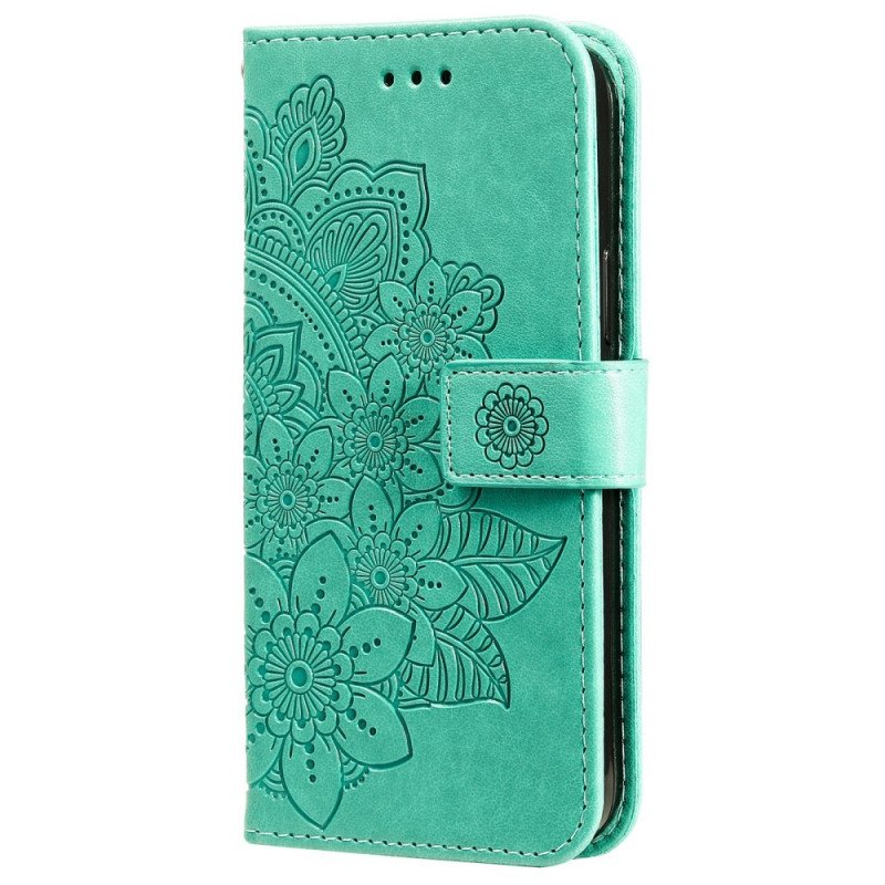 Fodral Samsung Galaxy A03s Blomma Mandala