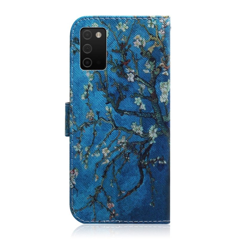 Fodral Samsung Galaxy A03s Blommande Trädgren