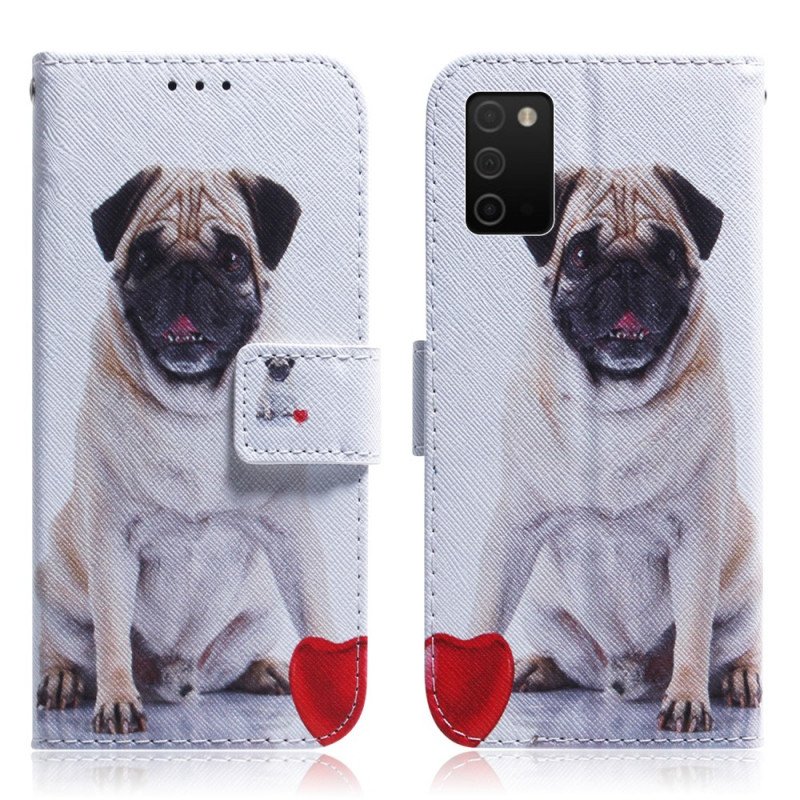 Fodral Samsung Galaxy A03s Mops Hund