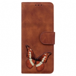 Fodral Samsung Galaxy A03s Skin-touch Butterfly