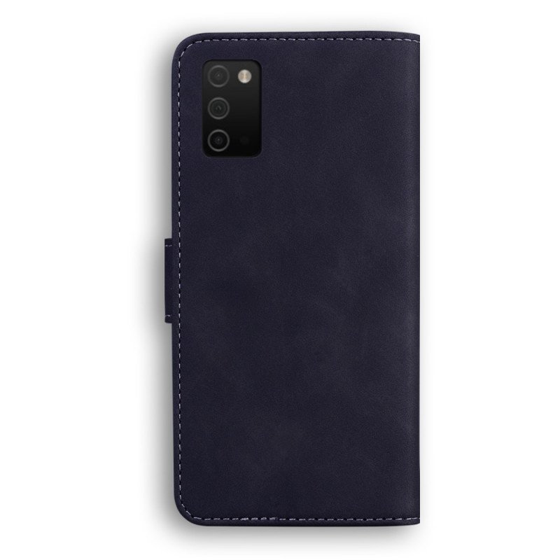 Fodral Samsung Galaxy A03s Vintage Couture Läderstil