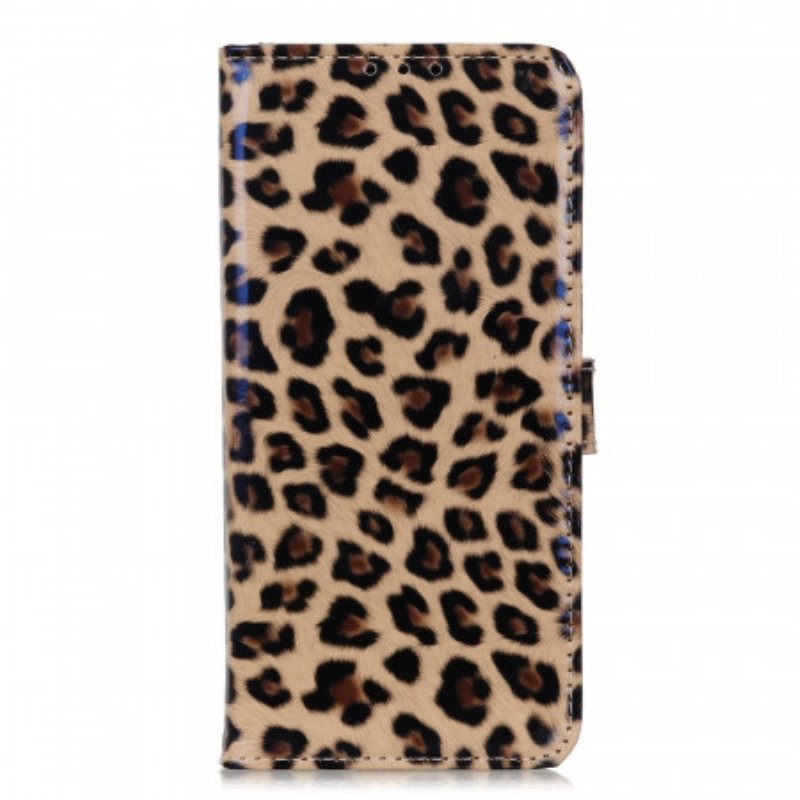 Folio-fodral Samsung Galaxy A03s Leopard