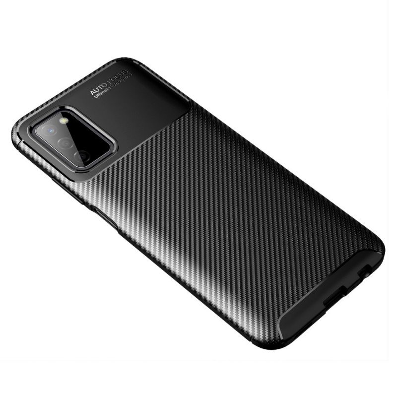 Mobilskal Samsung Galaxy A03s Flexibel Kolfiber