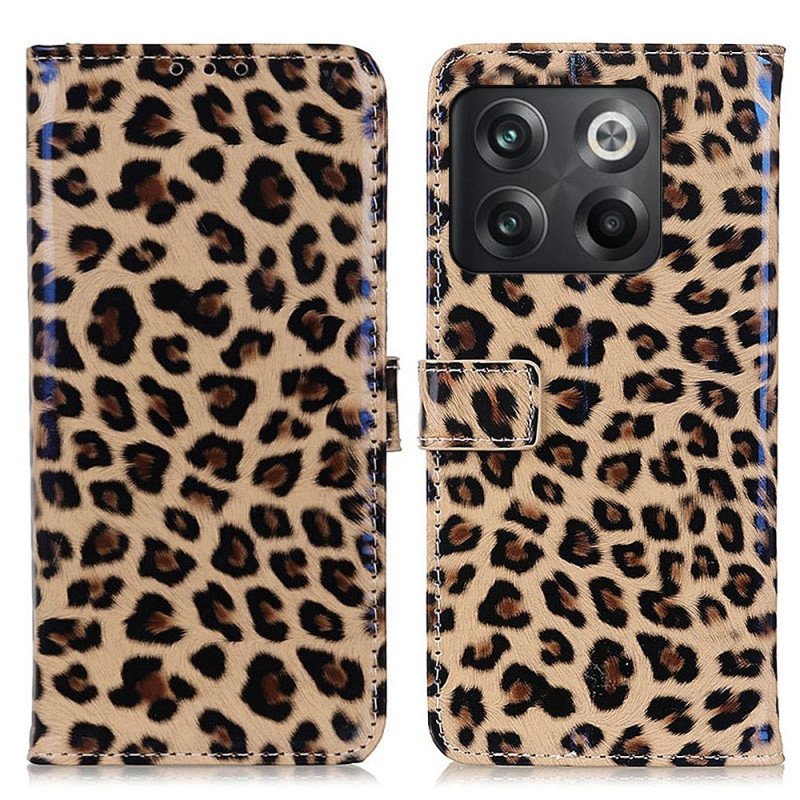 Fodral OnePlus 10T 5G Leopardhudeffekt