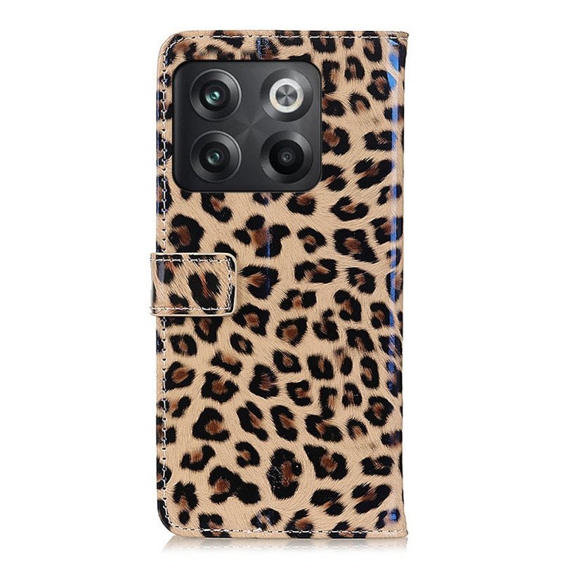 Fodral OnePlus 10T 5G Leopardhudeffekt