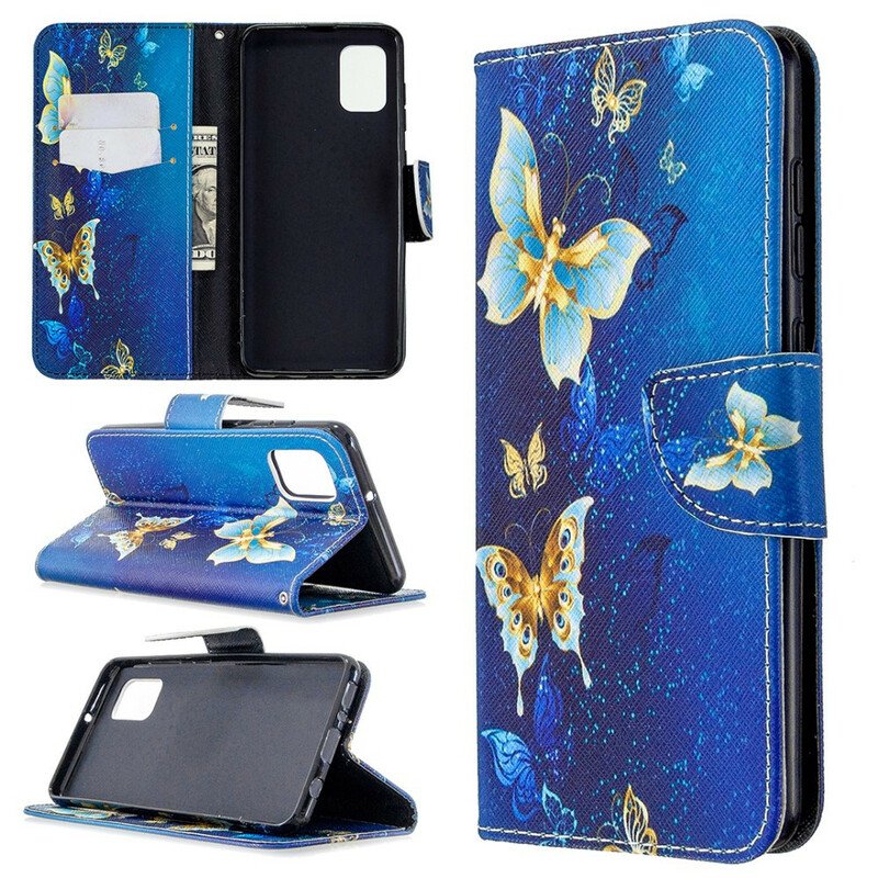 Fodral Samsung Galaxy A31 Butterflies Kings