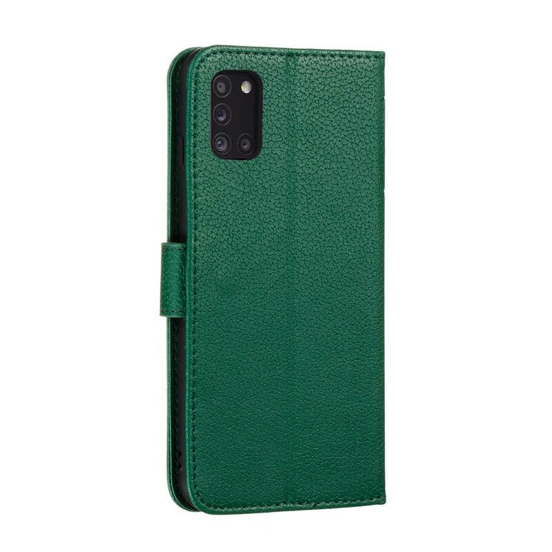 Fodral Samsung Galaxy A31 Faux Leather Lev Din Dröm