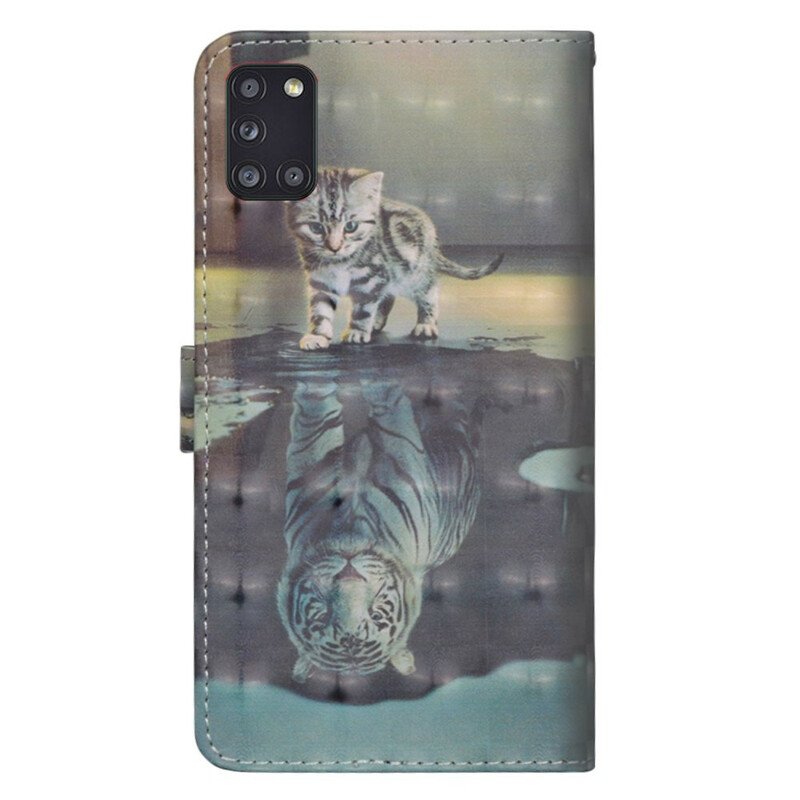 Folio-fodral Samsung Galaxy A31 Ernest Tigern