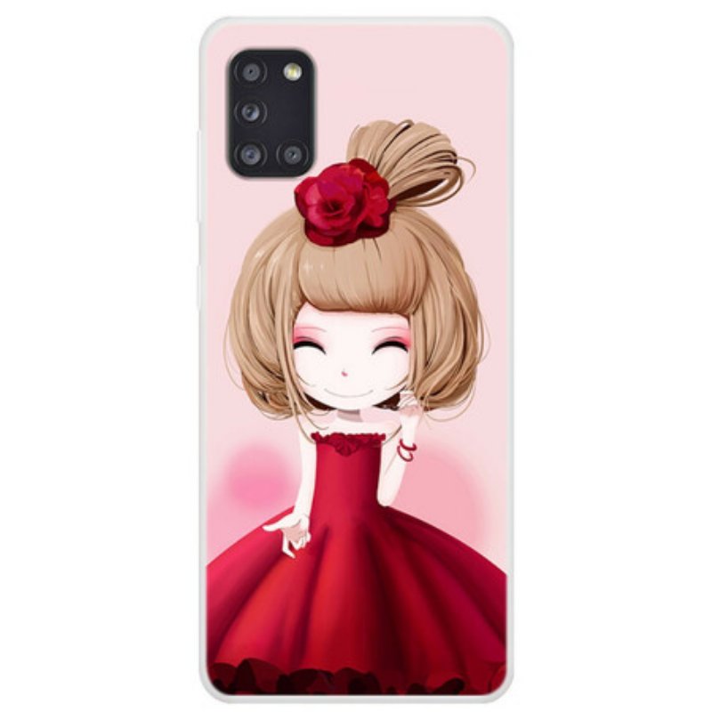 Skal Samsung Galaxy A31 Manga Lady