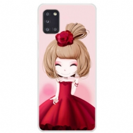 Skal Samsung Galaxy A31 Manga Lady