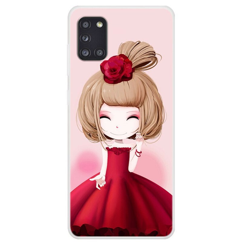 Skal Samsung Galaxy A31 Manga Lady