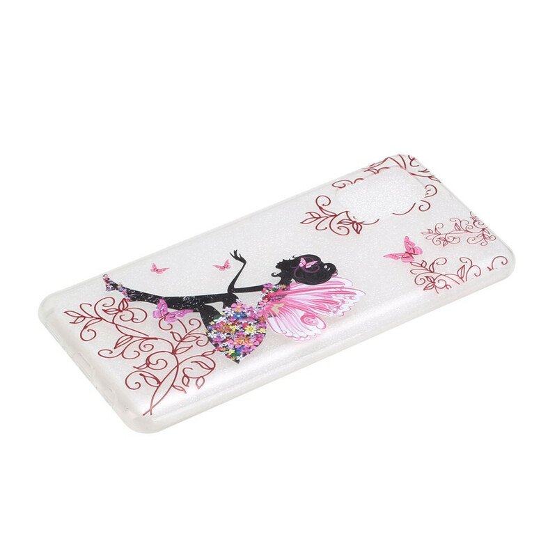 Skal Samsung Galaxy A31 Transparent Flower Fairy