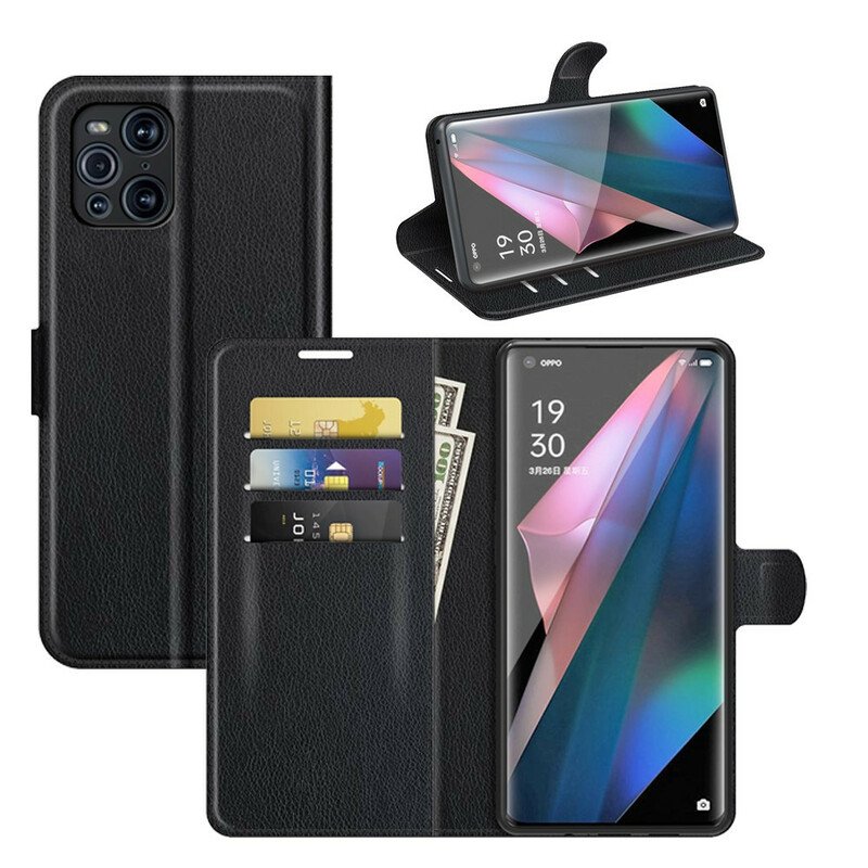 Fodral Oppo Find X3 Pro Klassisk