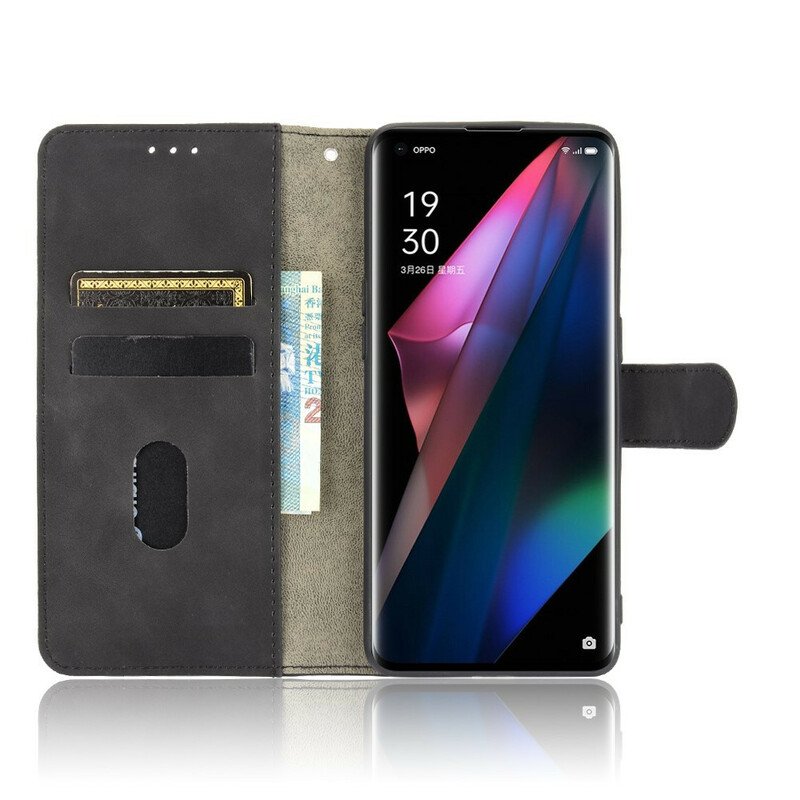 Folio-fodral Oppo Find X3 Pro Hudberöring