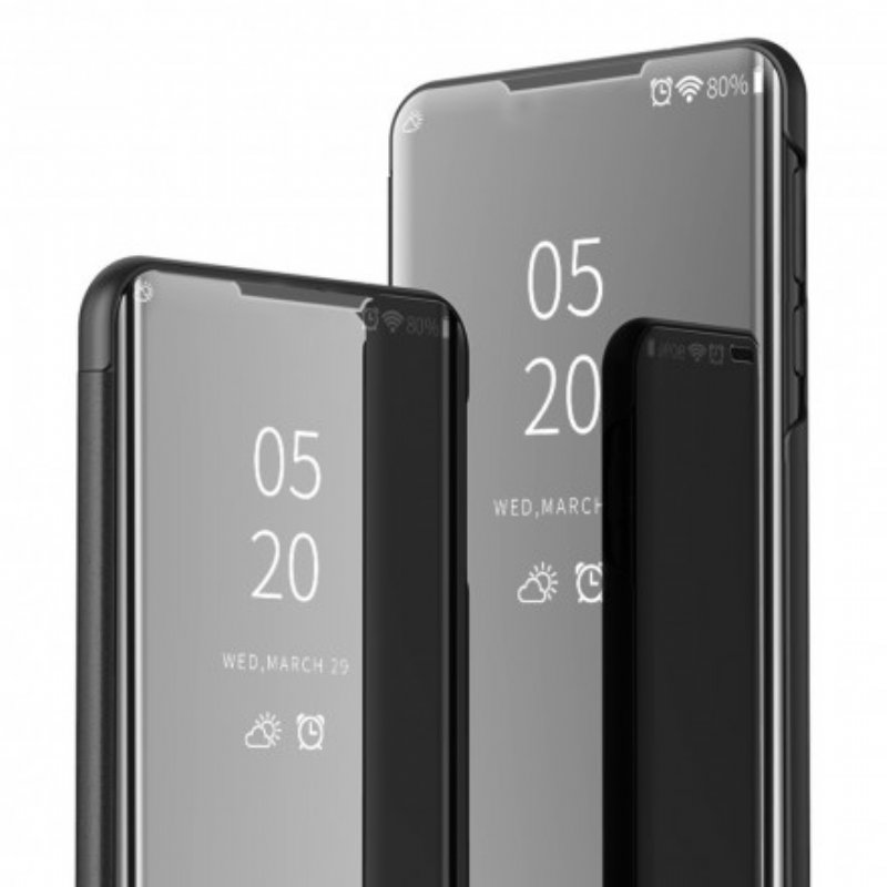 Skal Oppo Find X3 Pro Spegel Och Konstläder