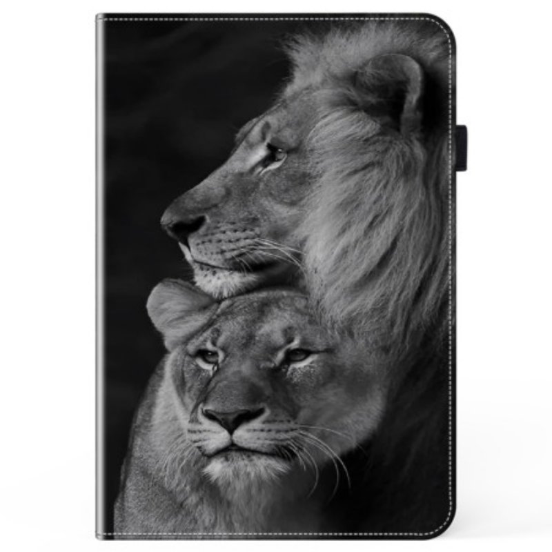 Case iPad Pro 13 (2024) Telefonfodral Lions