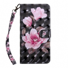 Fodral Huawei P Smart 2021 Ljus Fläckblommor Blommar