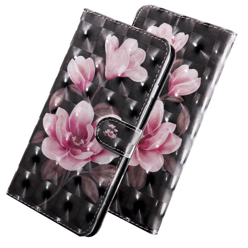 Fodral Huawei P Smart 2021 Ljus Fläckblommor Blommar