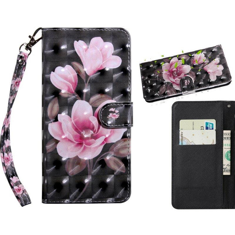 Fodral Huawei P Smart 2021 Ljus Fläckblommor Blommar