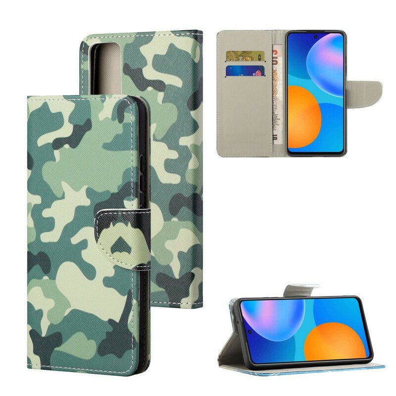 Fodral Huawei P Smart 2021 Militärt Kamouflage