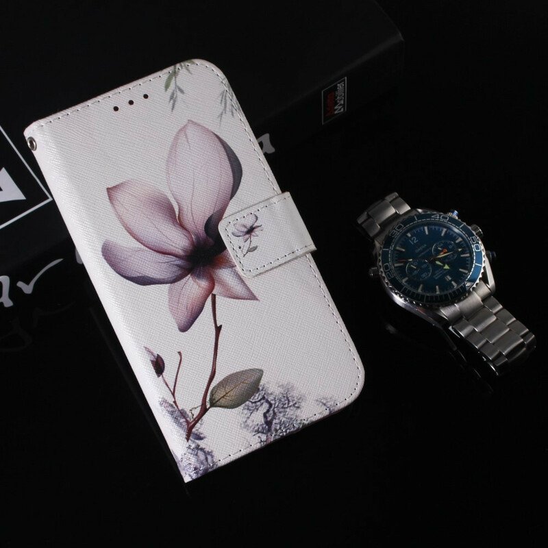 Fodral Huawei P Smart 2021 En Rosa Blomma