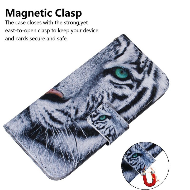 Fodral Huawei P Smart 2021 Tiger Face