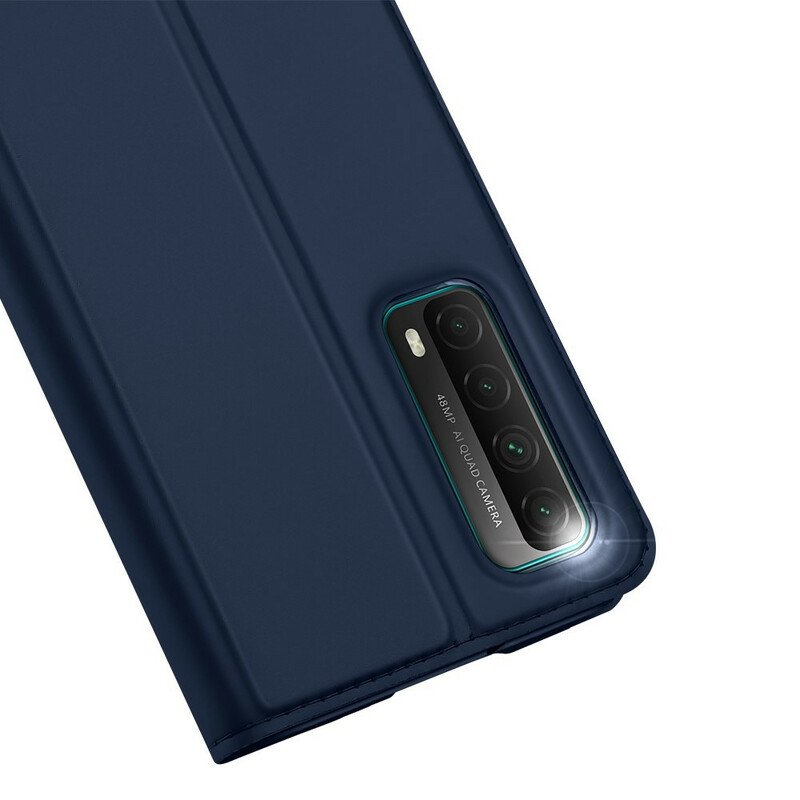 Folio-fodral Huawei P Smart 2021 Läderfodral Skin Pro Dux Ducis